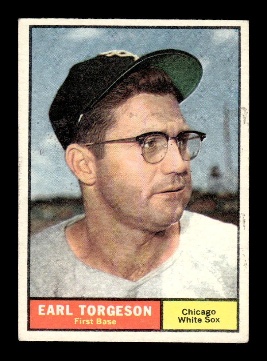 1961 Topps #152 Earl Torgeson Chicago White Sox EXMT KC10008436