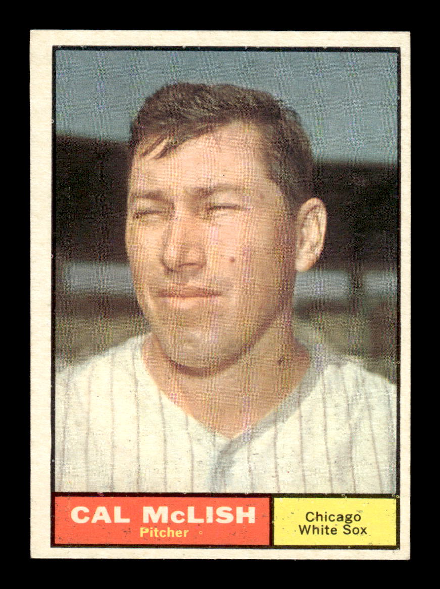 1961 Topps #157 Cal McLish Chicago White Sox EXMT KC10008441