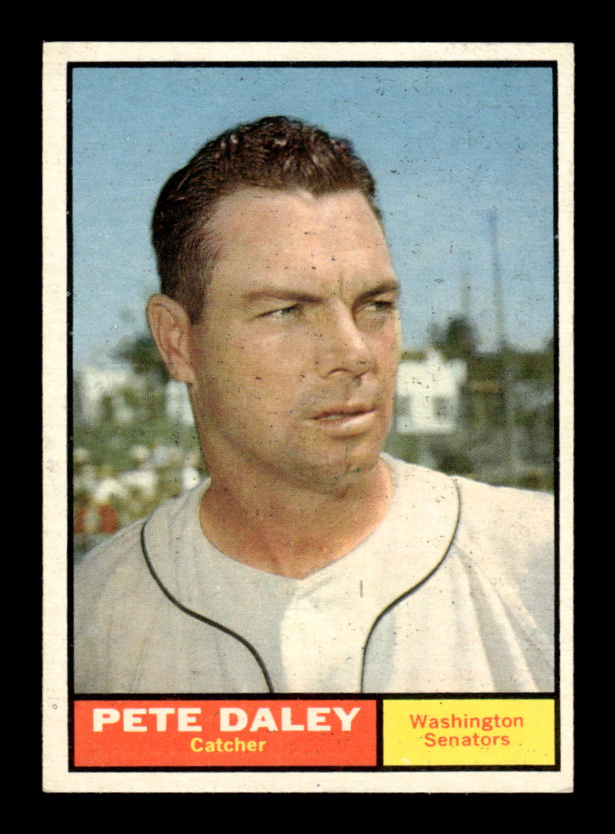 1961 Topps #158 Pete Daley Washington Senators EXMT KC10008442