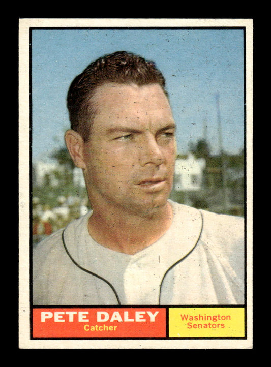 1961 Topps #158 Pete Daley Washington Senators EXMT KC10008442
