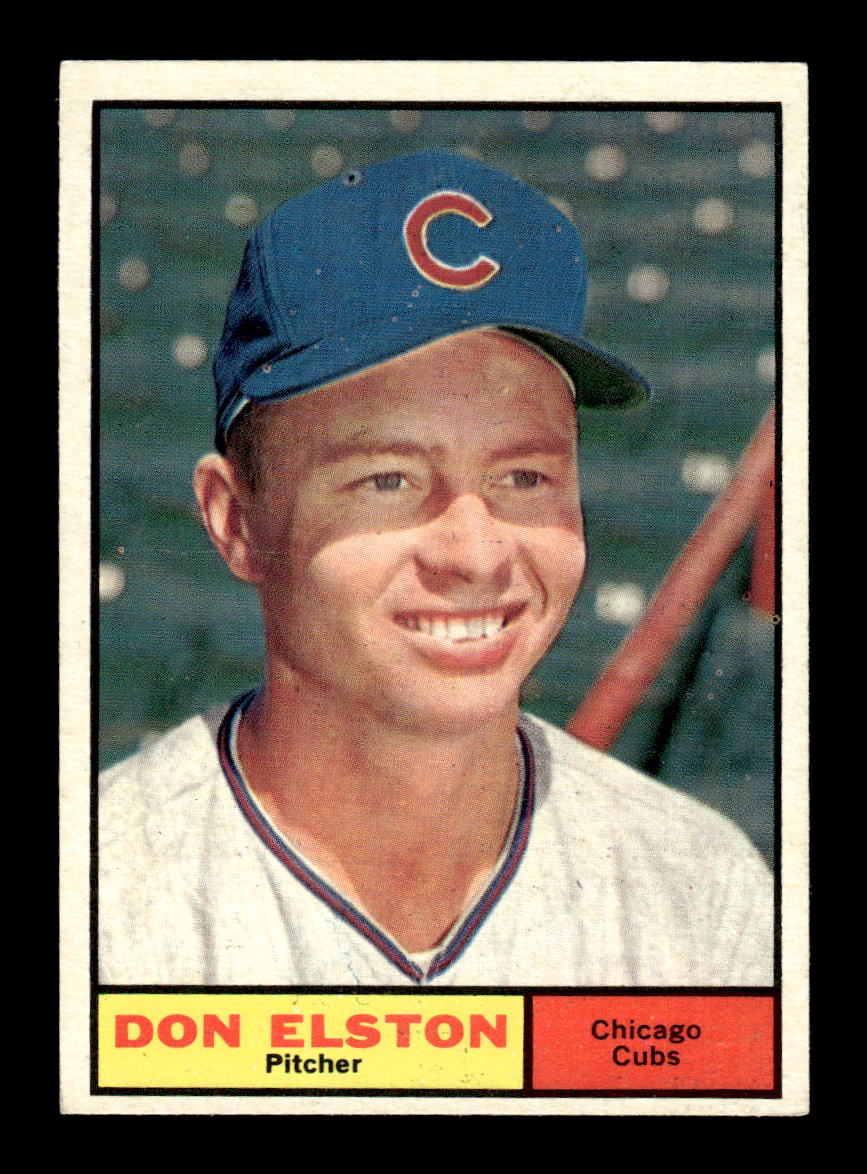 1961 Topps #169 Don Elston Chicago Cubs EXMT KC10008452
