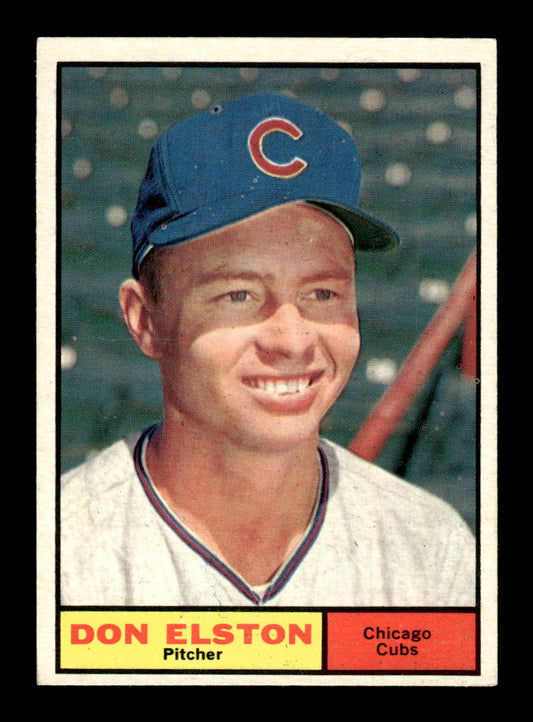 1961 Topps #169 Don Elston Chicago Cubs EXMT KC10008452