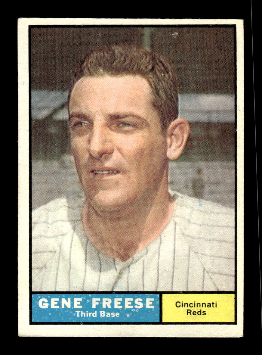 1961 Topps #175 Gene Freese Cincinnati Reds EXMT KC10008456