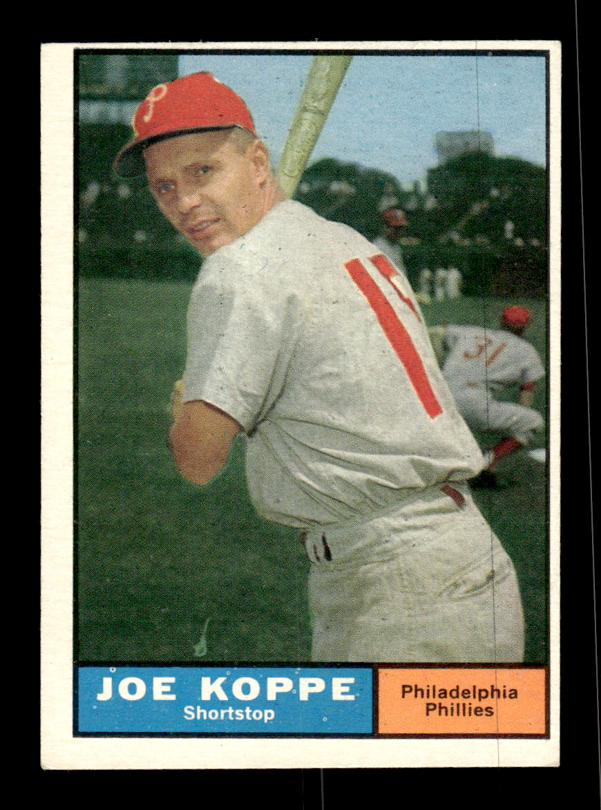 1961 Topps #179 Joe Koppe Philadelphia Phillies EXMT KC10008460