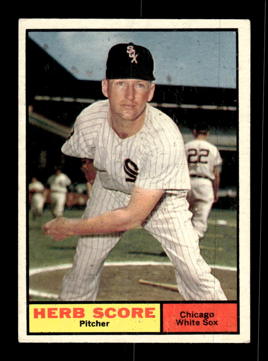1961 Topps #185 Herb Score Chicago White Sox EXMT KC10008465
