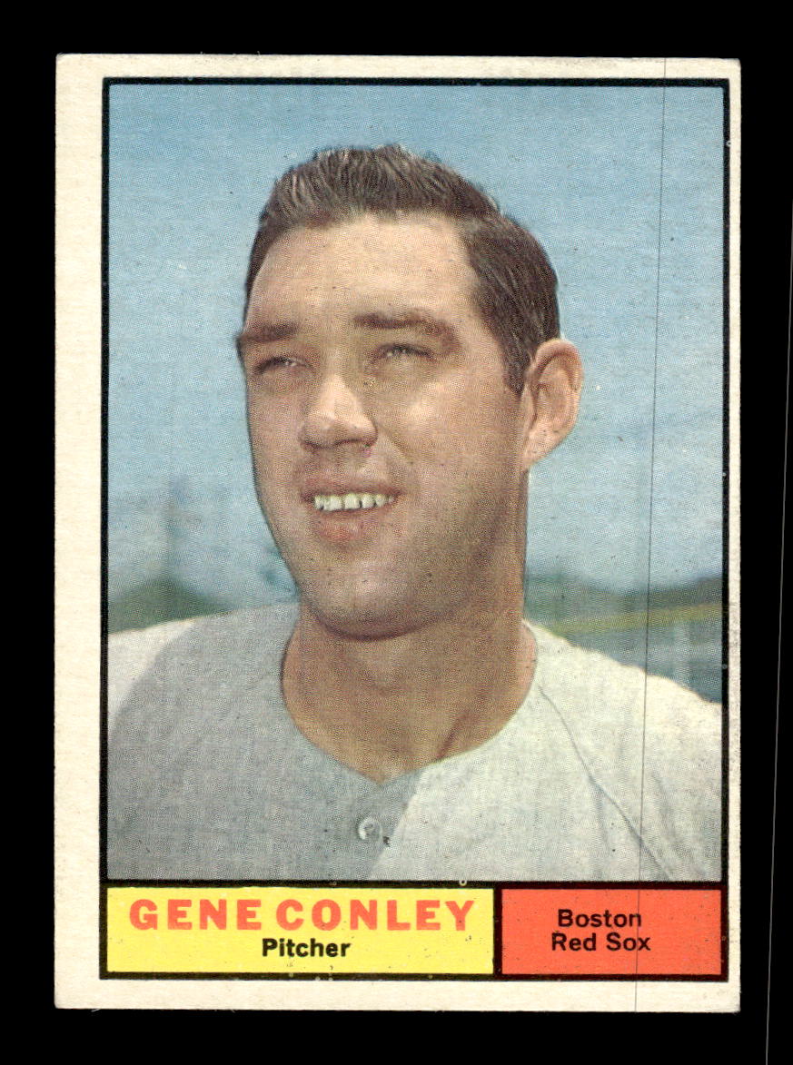 1961 Topps #193 Gene Conley Boston Red Sox EXMT KC10008472