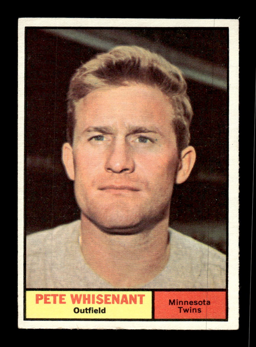 1961 Topps #201 Pete Whisenant Minnesota Twins EXMT KC10008480