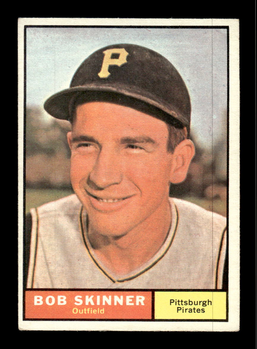 1961 Topps #204 Bob Skinner Pittsburgh Pirates EXMT KC10008483