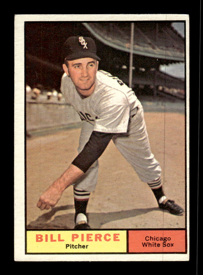 1961 Topps #205 Bill Pierce Chicago White Sox EXMT KC10008484