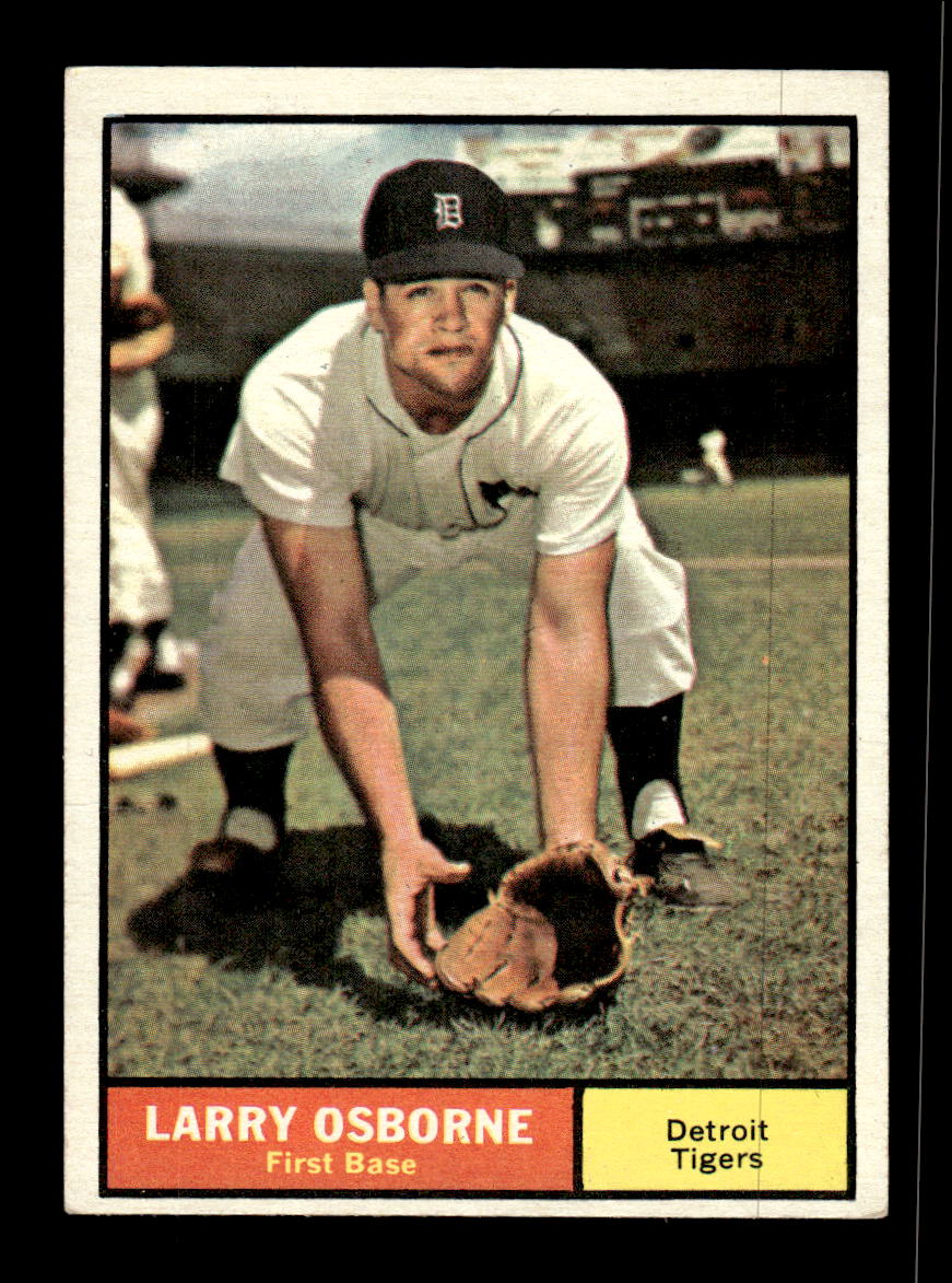 1961 Topps #208 Larry Osborne Detroit Tigers EXMT KC10008486