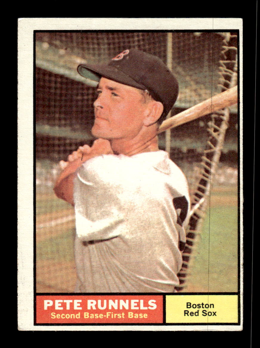 1961 Topps #210 Pete Runnels Boston Red Sox EXMT KC10008488