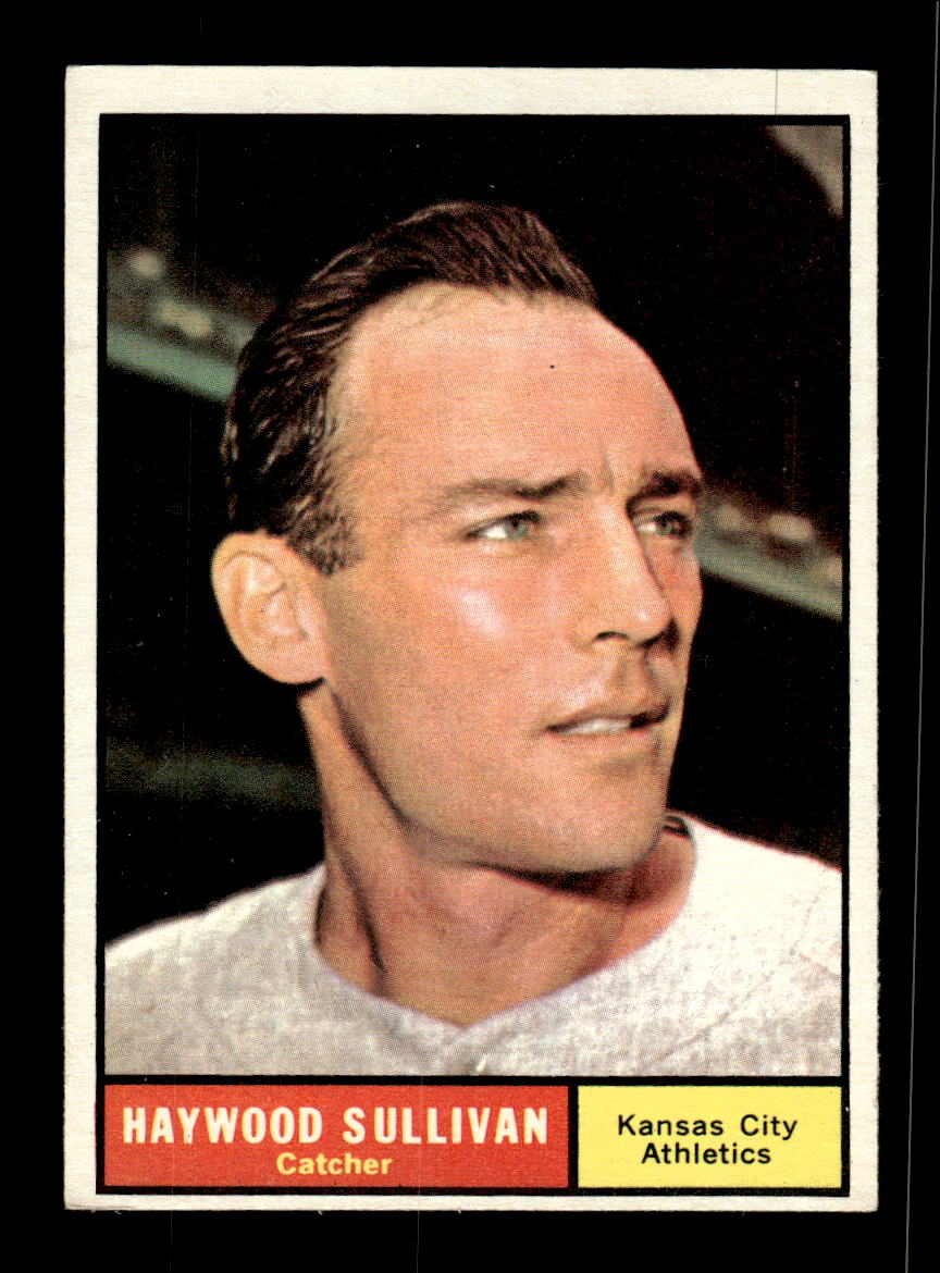 1961 Topps #212 Haywood Sullivan Kansas City Athletics EXMT KC10008489
