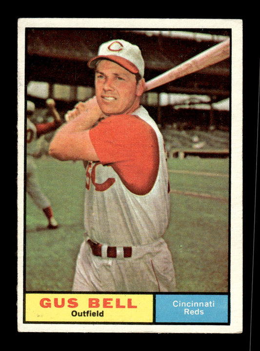 1961 Topps #215 Gus Bell Cincinnati Reds EXMT KC10008492