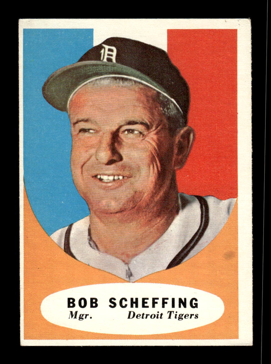 1961 Topps #223 Bob Scheffing Detroit Tigers EXMT KC10008500
