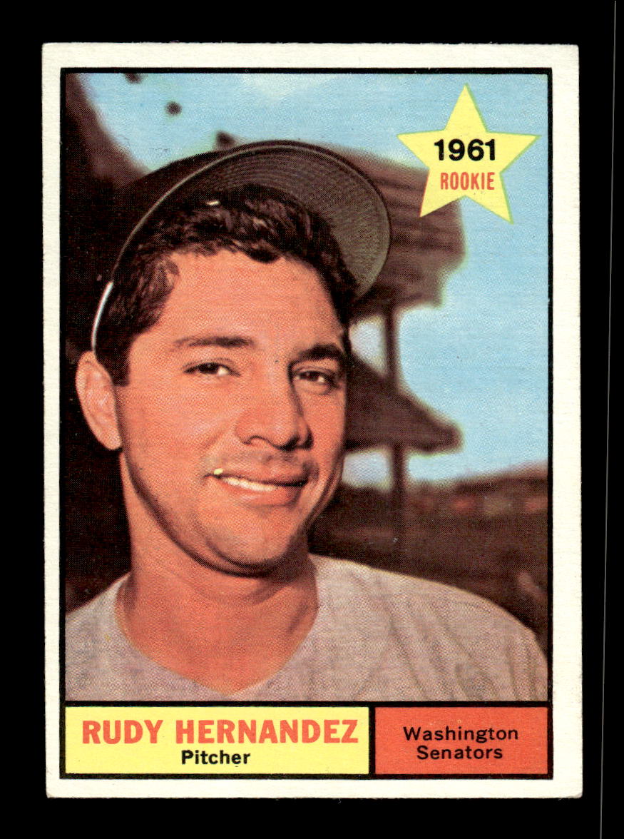 1961 Topps #229 Rudy Hernandez Washington Senators EXMT KC10008502