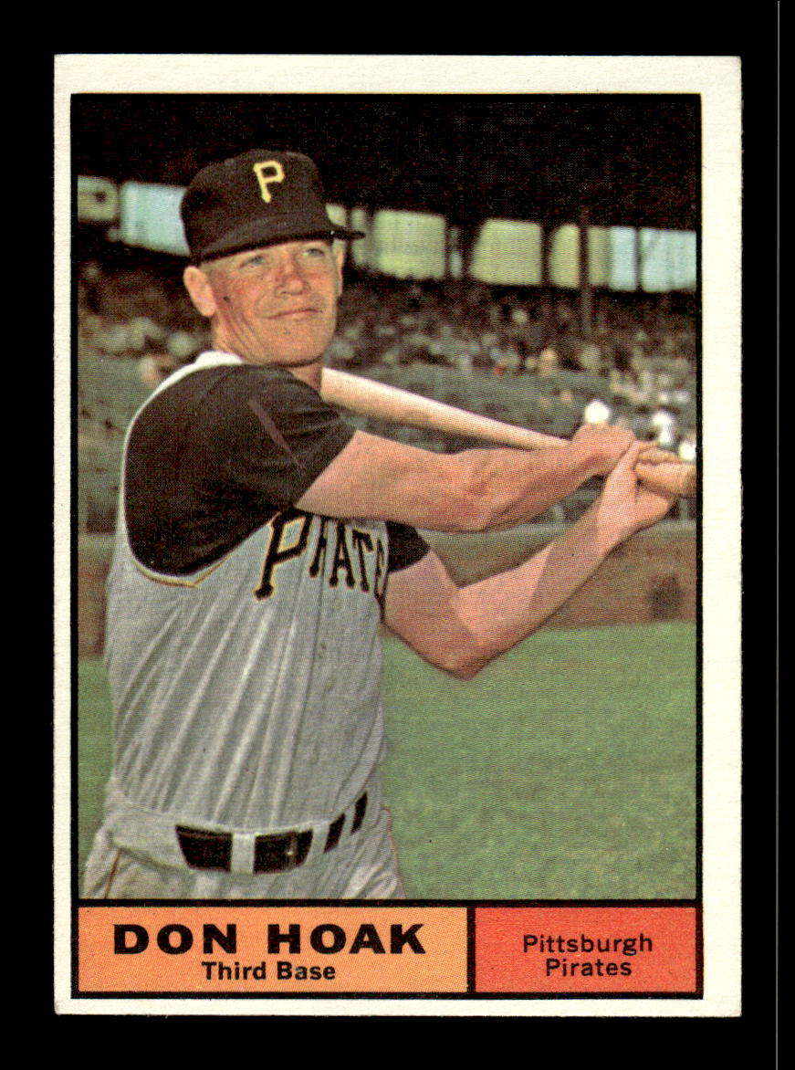 1961 Topps #230 Don Hoak Pittsburgh Pirates EXMT KC10008503