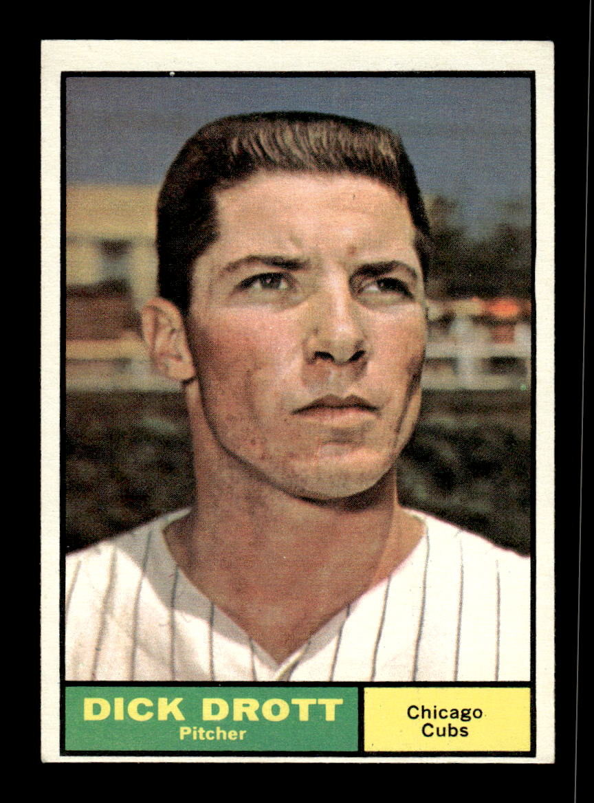 1961 Topps #231 Dick Drott Chicago Cubs EXMT KC10008504