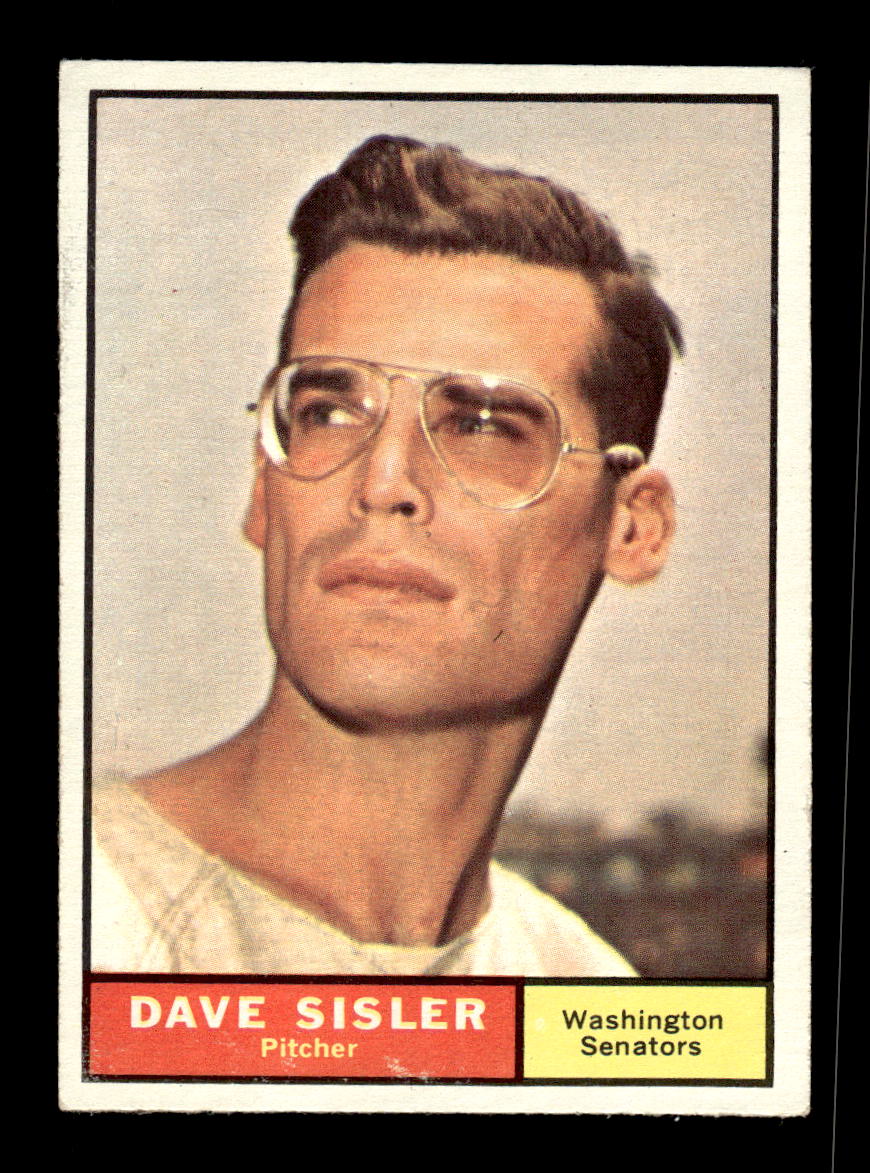 1961 Topps #239 Dave Sisler Washington Senators EXMT KC10008512