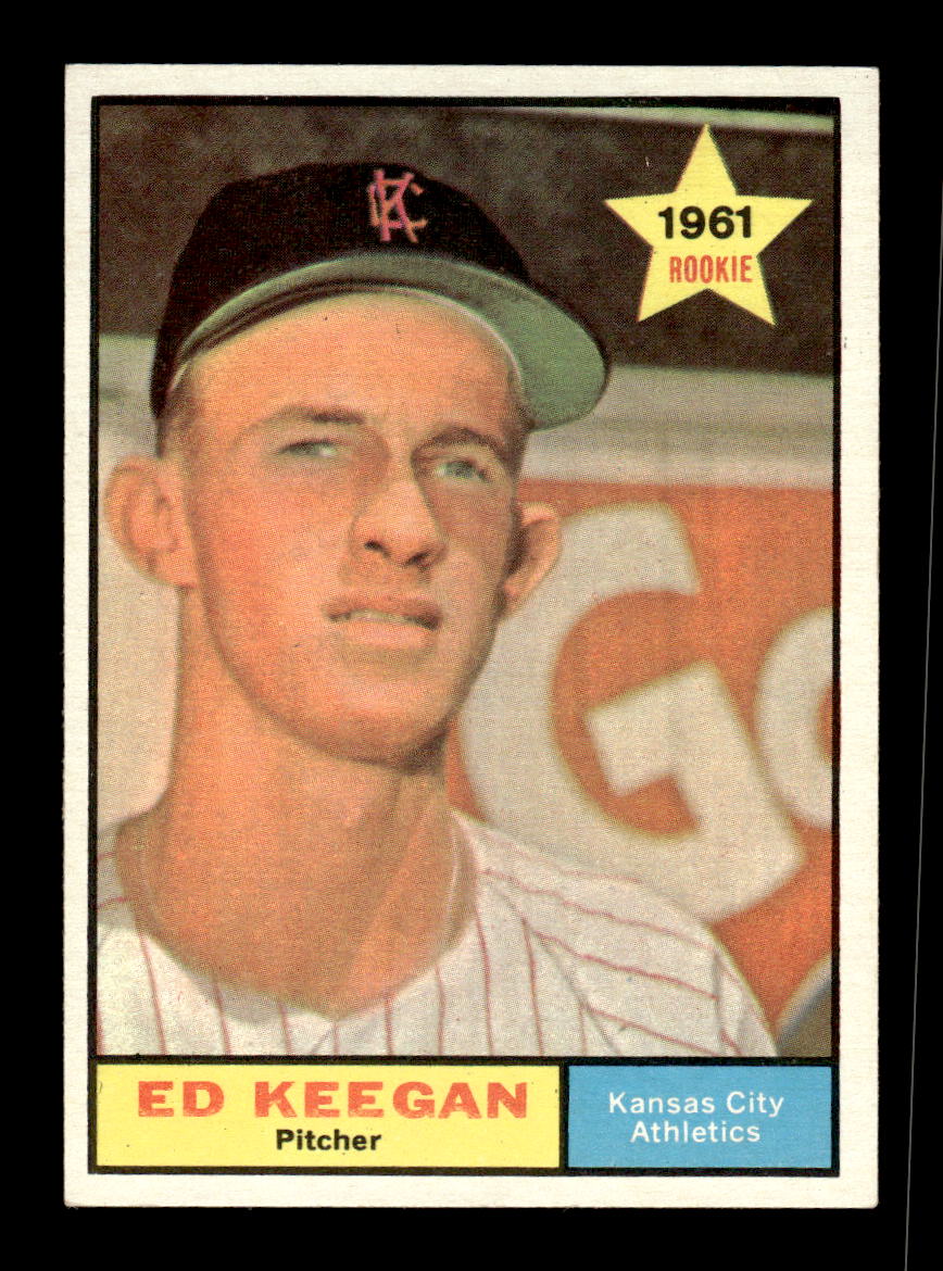 1961 Topps #248 Ed Keegan Kansas City Athletics EXMT KC10008520