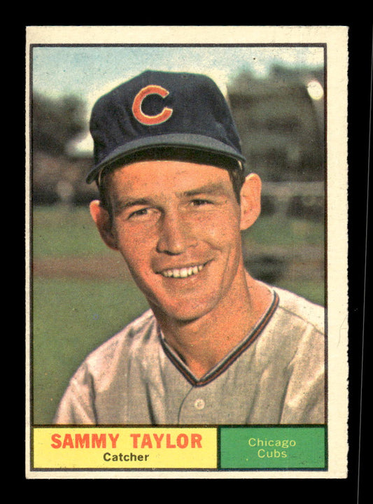 1961 Topps #253 Sammy Taylor Chicago Cubs EXMT KC10008524