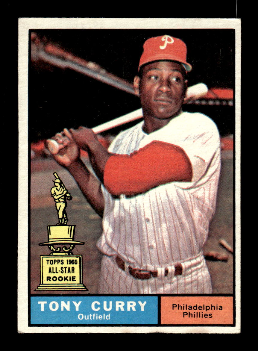 1961 Topps #262 Tony Curry Philadelphia Phillies EXMT KC10008533