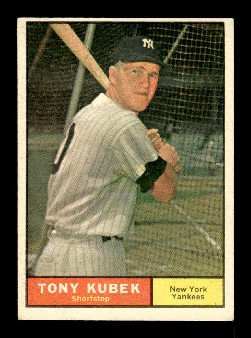 1961 Topps #265 Tony Kubek New York Yankees EXMT KC10008536