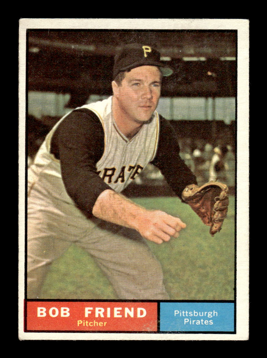 1961 Topps #270 Bob Friend Pittsburgh Pirates EXMT KC10008541