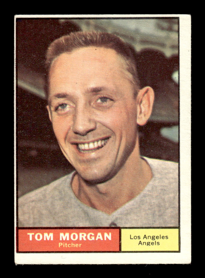 1961 Topps #272 Tom Morgan Los Angeles Angels EXMT KC10008542