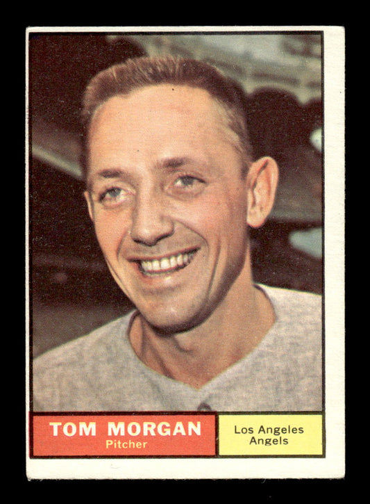 1961 Topps #272 Tom Morgan Los Angeles Angels EXMT KC10008542