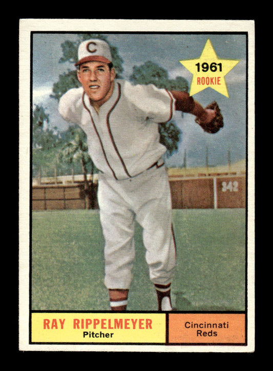 1961 Topps #276 Ray Rippelmeyer Cincinnati Reds EXMT KC10008546