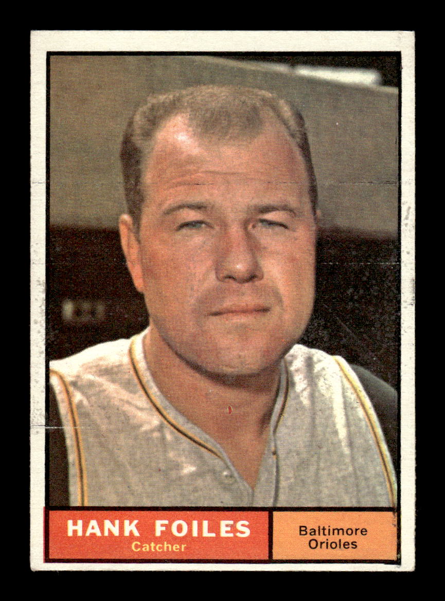 1961 Topps #277 Hank Foiles Baltimore Orioles EXMT KC10008547