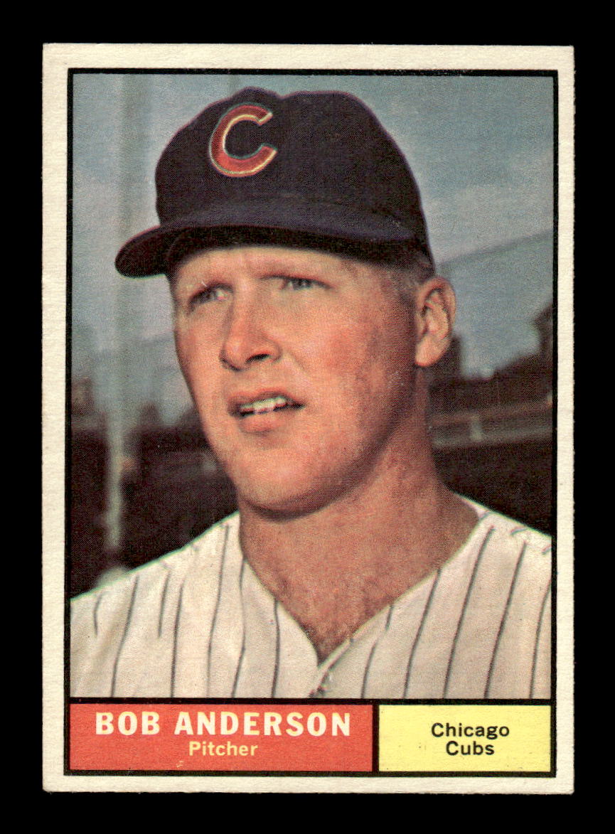 1961 Topps #283 Bob Anderson Chicago Cubs EXMT KC10008552