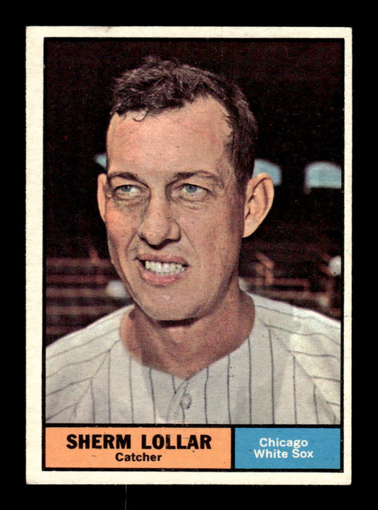 1961 Topps #285 Sherm Lollar Chicago White Sox EXMT KC10008554