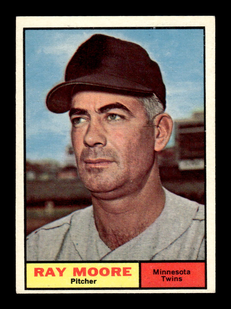 1961 Topps #289 Ray Moore Minnesota Twins EXMT KC10008557