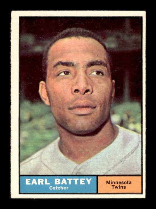 1961 Topps #315 Earl Battey Minnesota Twins EXMT KC10008572