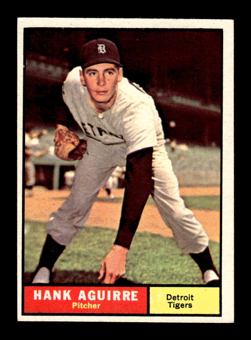 1961 Topps #324 Hank Aguirre Detroit Tigers EXMT KC10008579