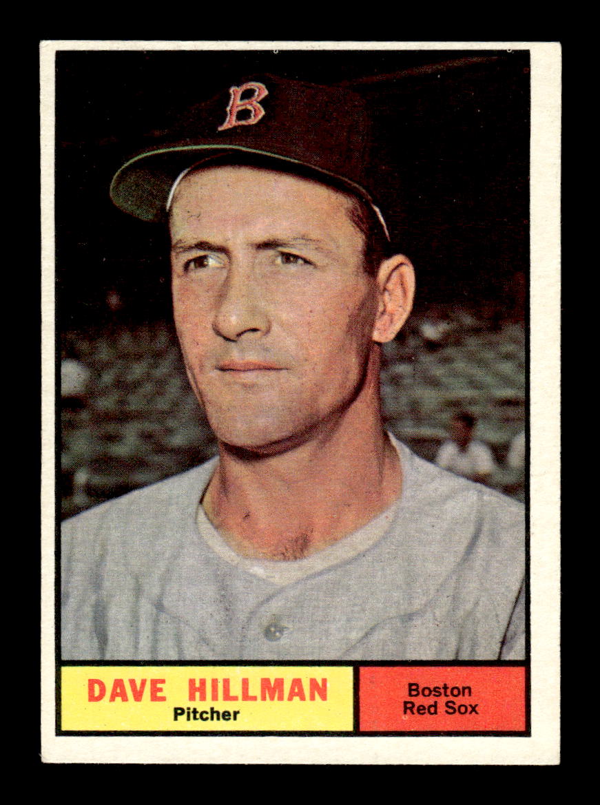 1961 Topps #326 Dave Hillman Boston Red Sox EXMT KC10008581