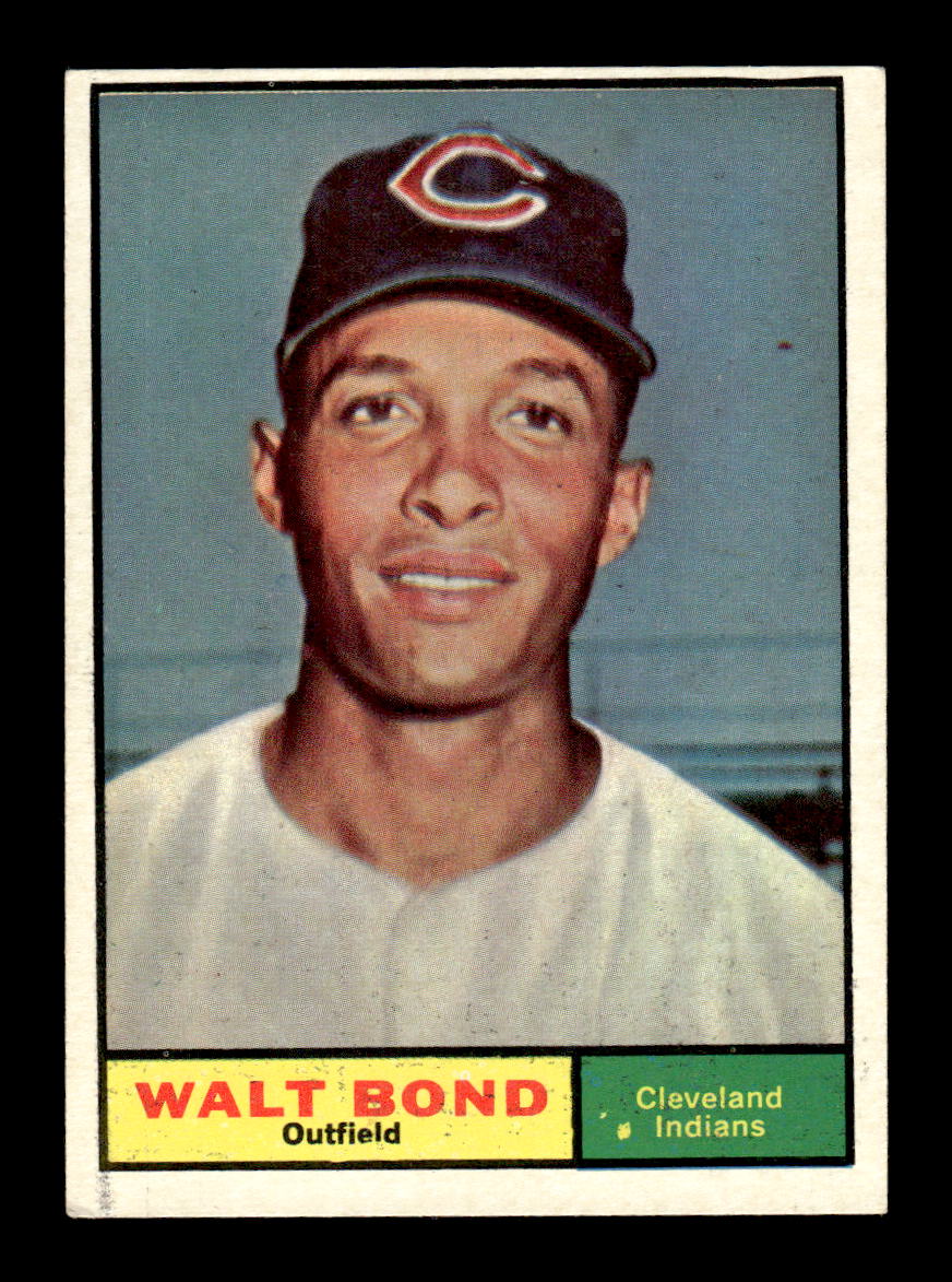 1961 Topps #334 Walt Bond Cleveland Indians EXMT KC10008589