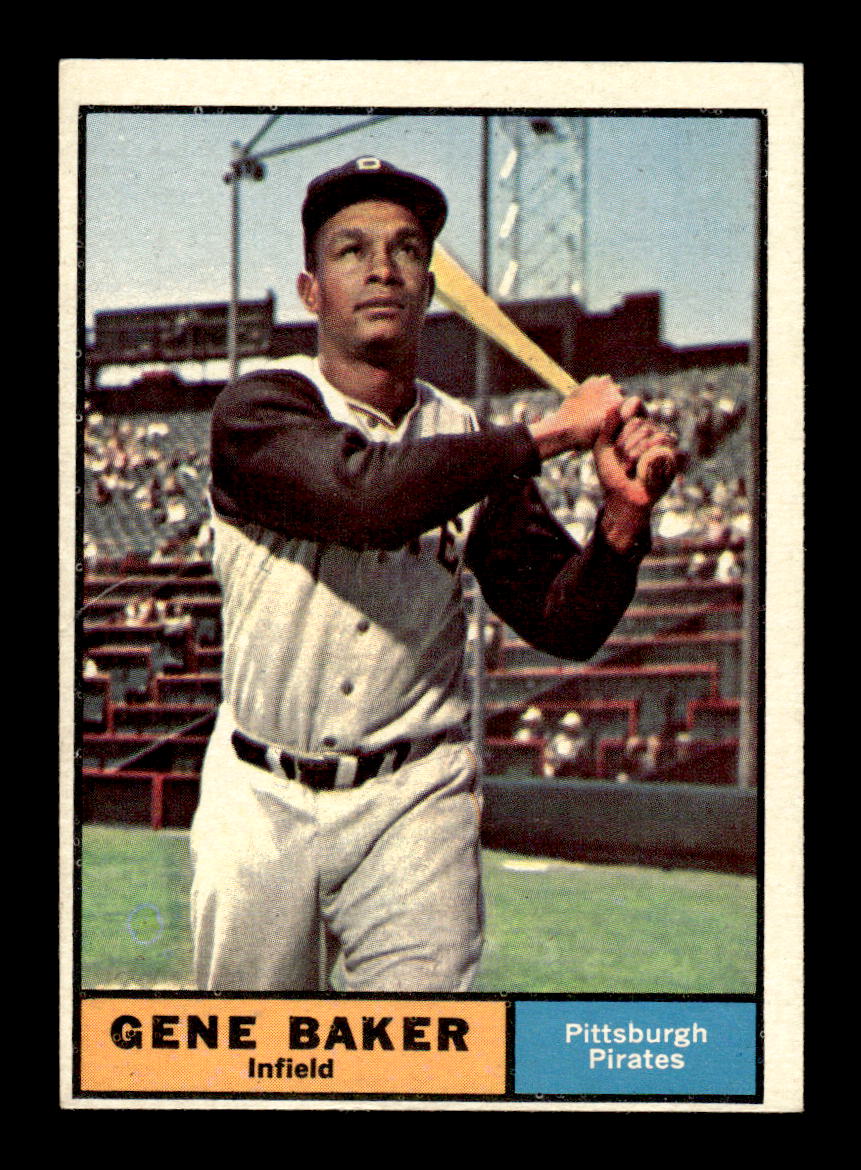 1961 Topps #339 Gene Baker Pittsburgh Pirates EXMT KC10008593