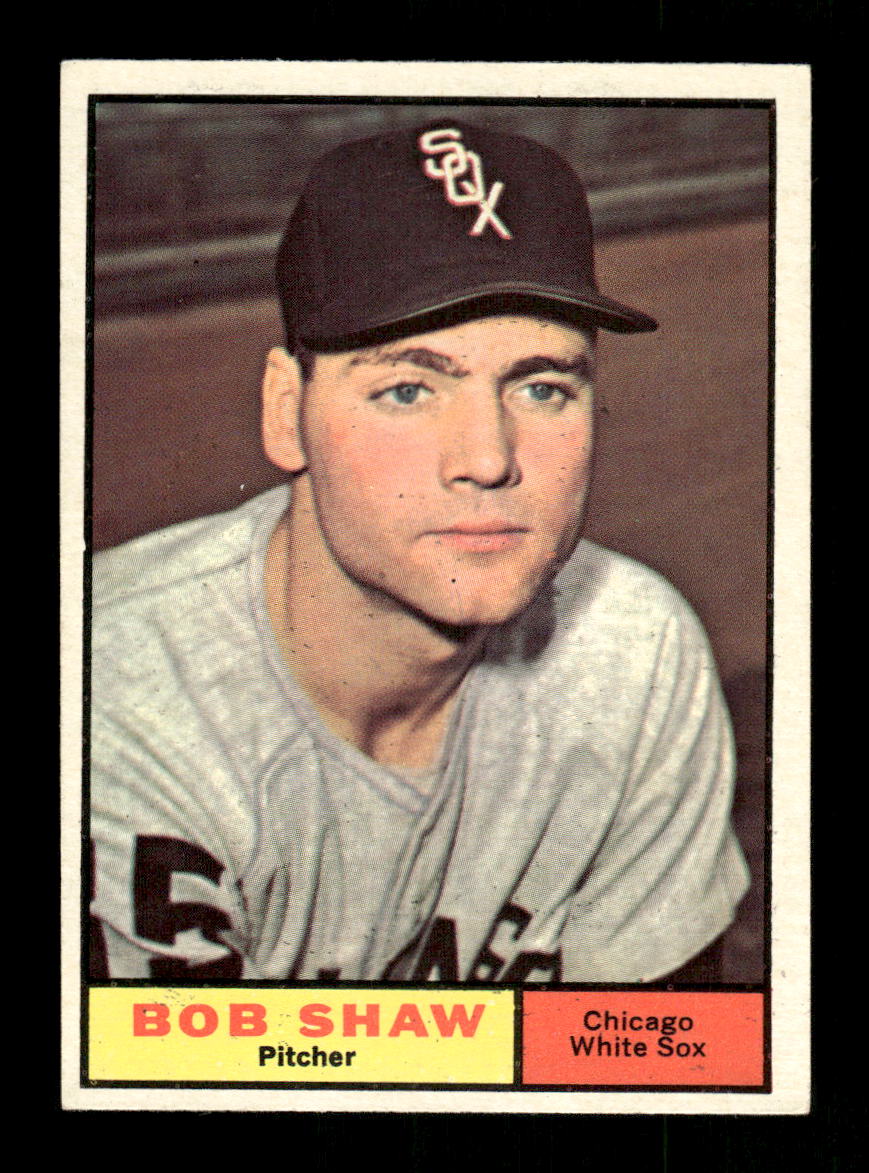 1961 Topps #352 Bob Shaw Chicago White Sox EXMT KC10008602