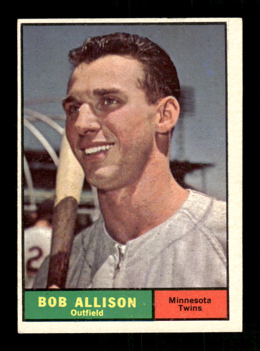 1961 Topps #355 Bob Allison Minnesota Twins EXMT KC10008605