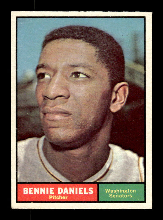1961 Topps #368 Bennie Daniels Washington Senators EXMT KC10008615