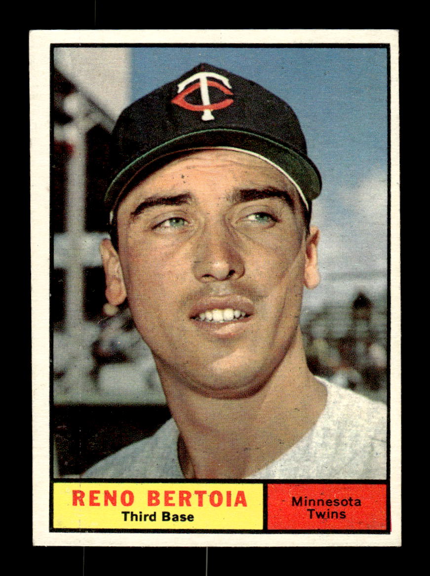 1961 Topps #392 Reno Bertoia Minnesota Twins EXMT KC10008629