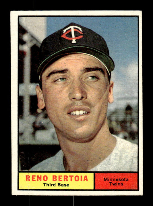 1961 Topps #392 Reno Bertoia Minnesota Twins EXMT KC10008629
