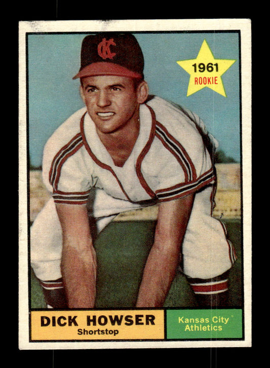 1961 Topps #416 Dick Howser Kansas City Athletics EXMT KC10008638
