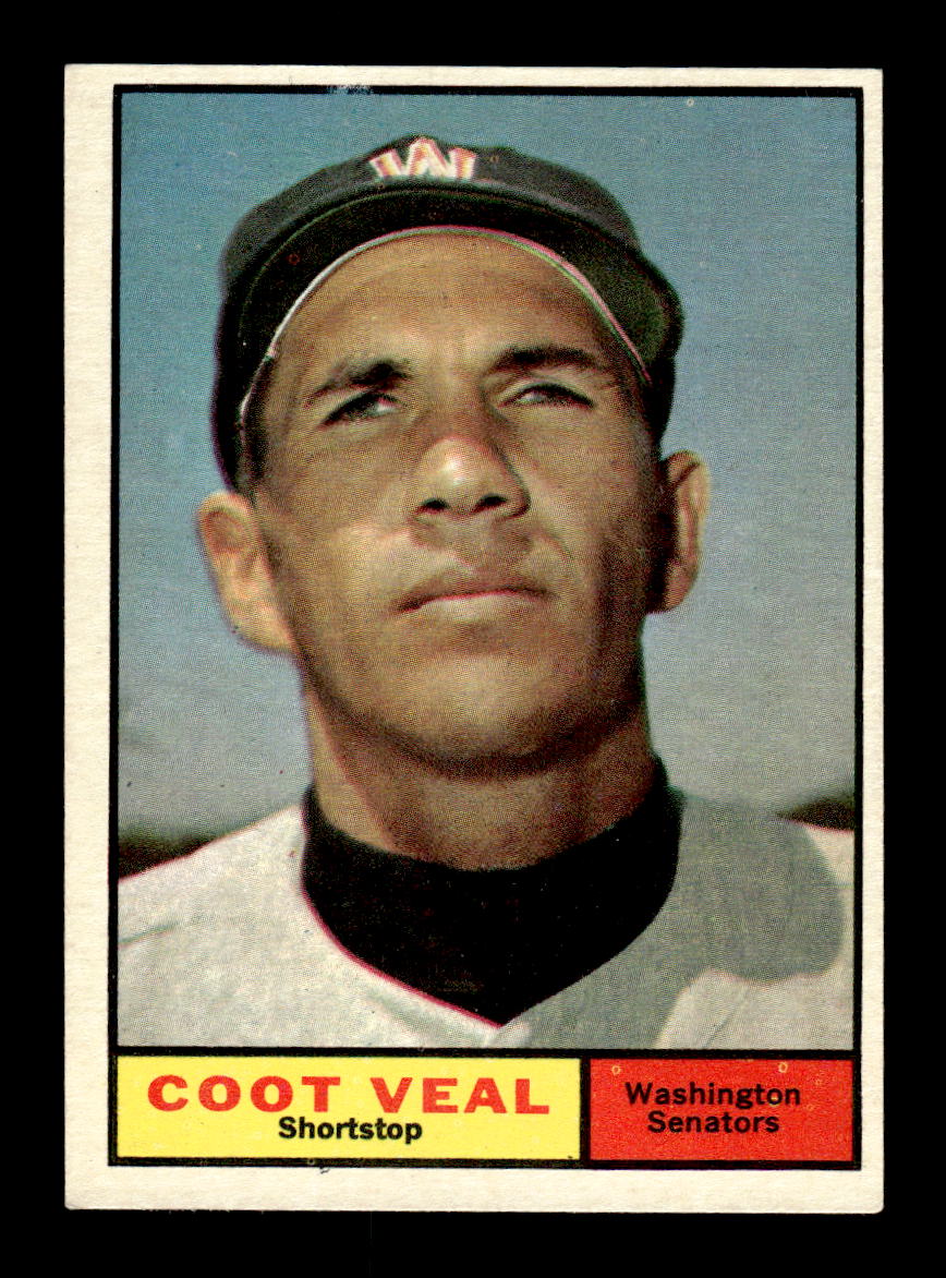 1961 Topps #432 Coot Veal Washington Senators EXMT KC10008647