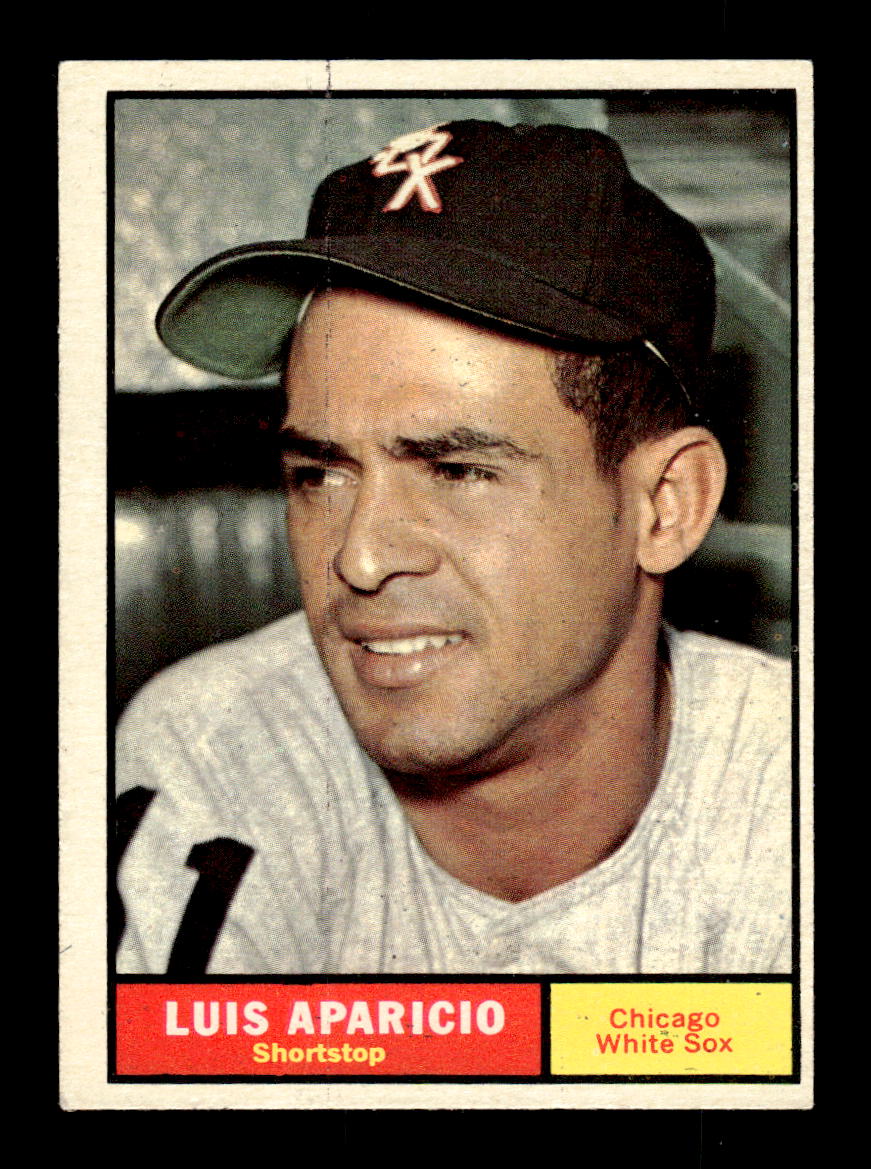 1961 Topps #440 Luis Aparicio Chicago White Sox EXMT KC10008651