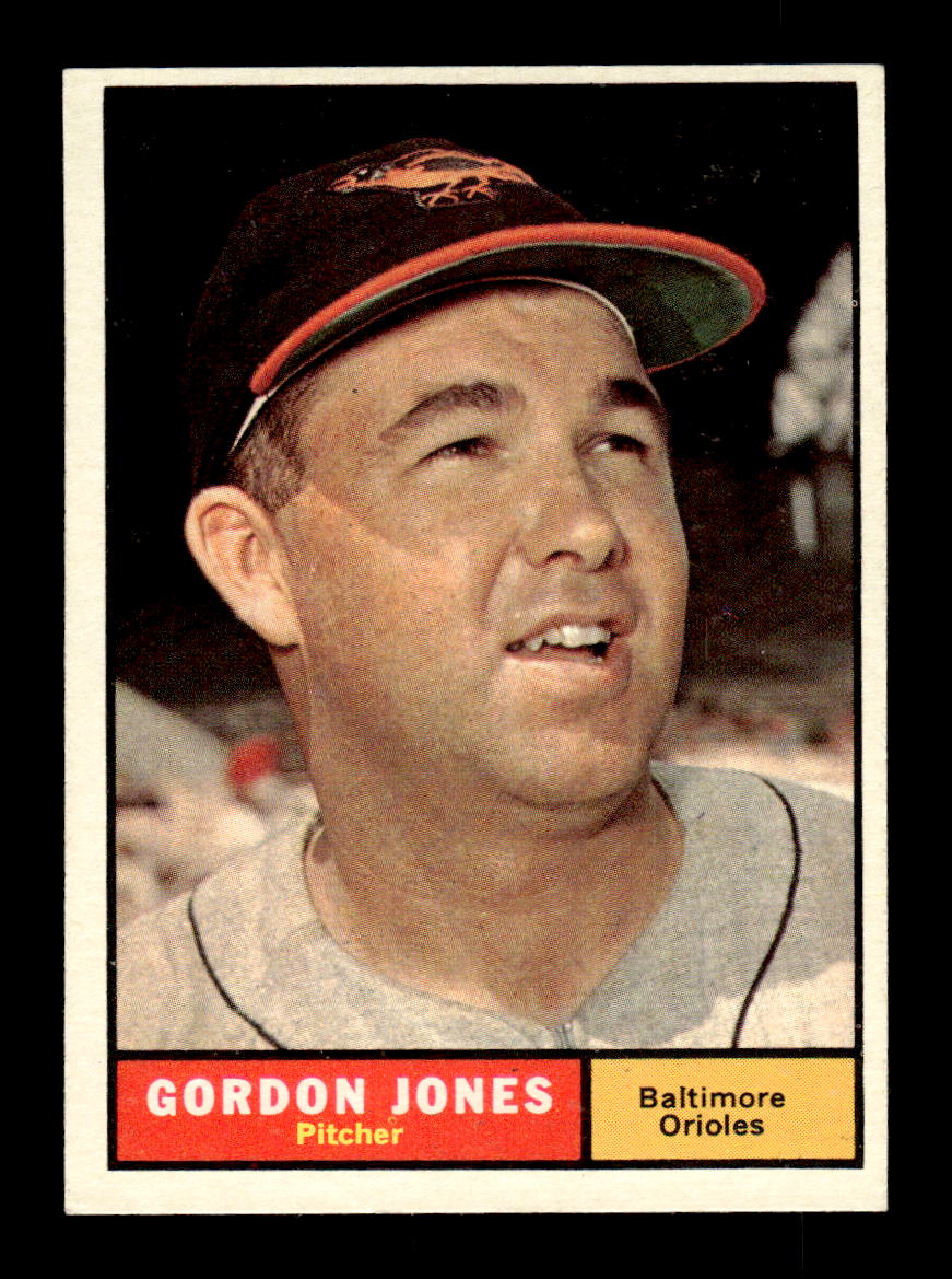1961 Topps #442 Gordon Jones Baltimore Orioles EXMT KC10008652