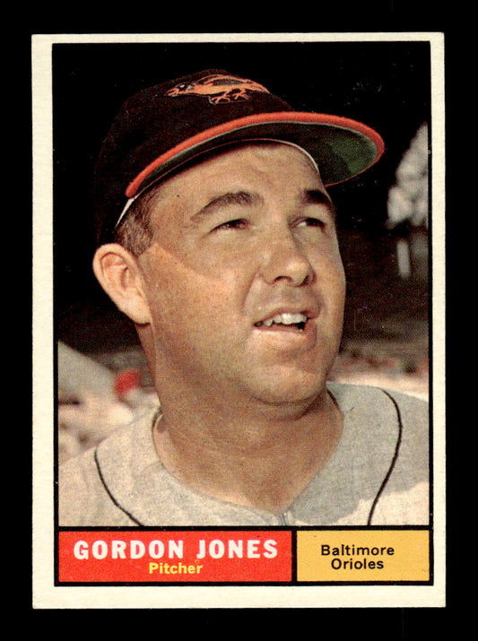 1961 Topps #442 Gordon Jones Baltimore Orioles EXMT KC10008652