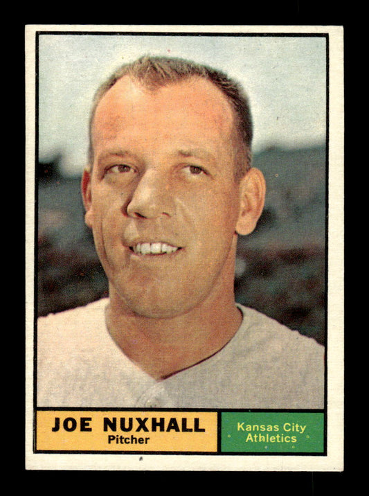 1961 Topps #444 Joe Nuxhall Kansas City Athletics EXMT KC10008653